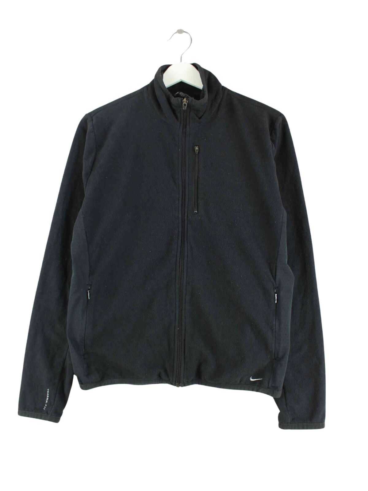 Nike Damen y2k Fleece Jacke Schwarz XL (front image)