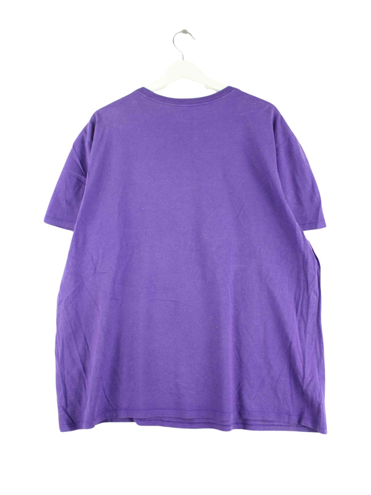 Nike Logo Print T-Shirt Lila XXL (back image)