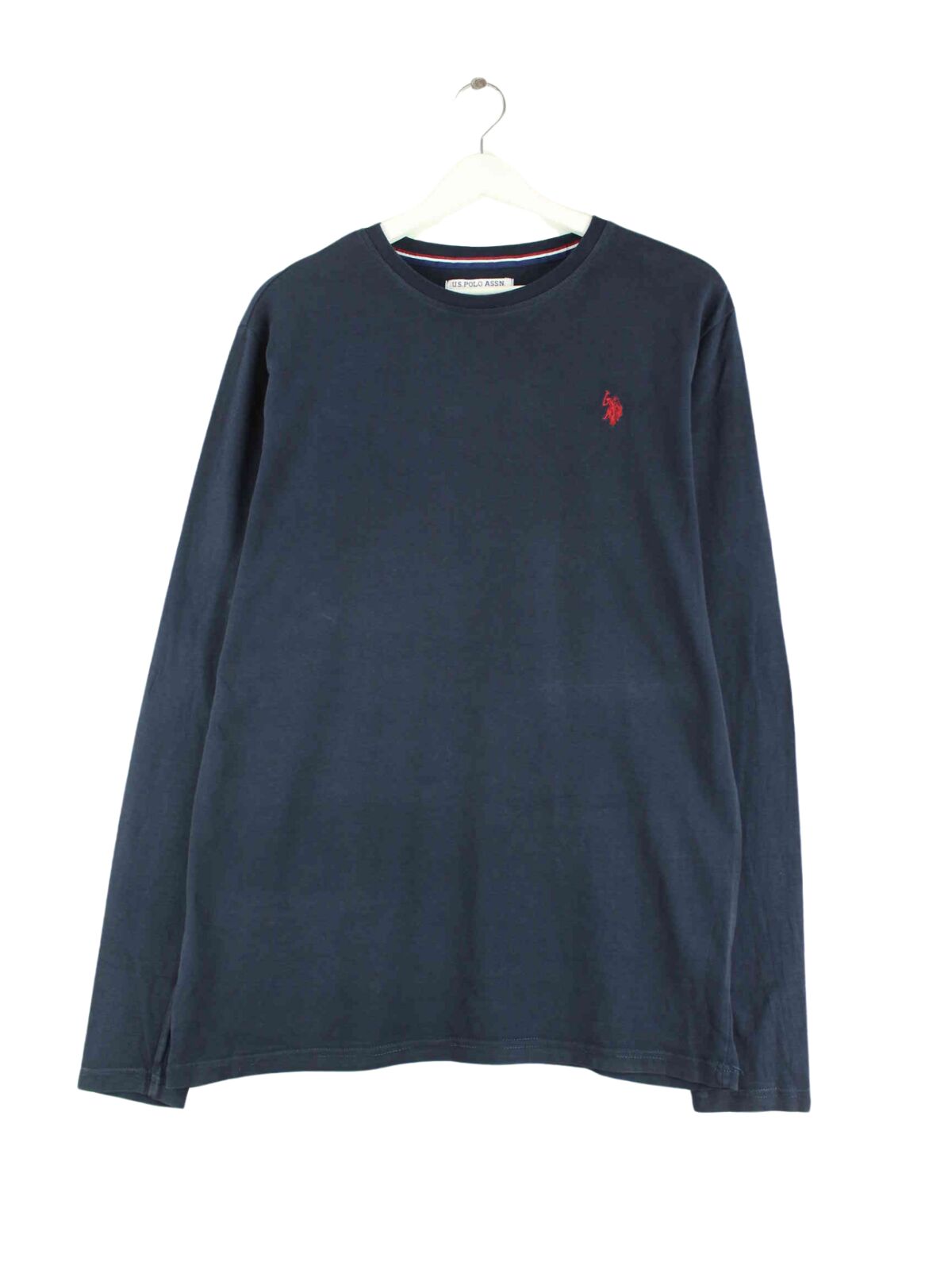 U.S. Polo ASSN. Basic Sweatshirt Blau L (front image)