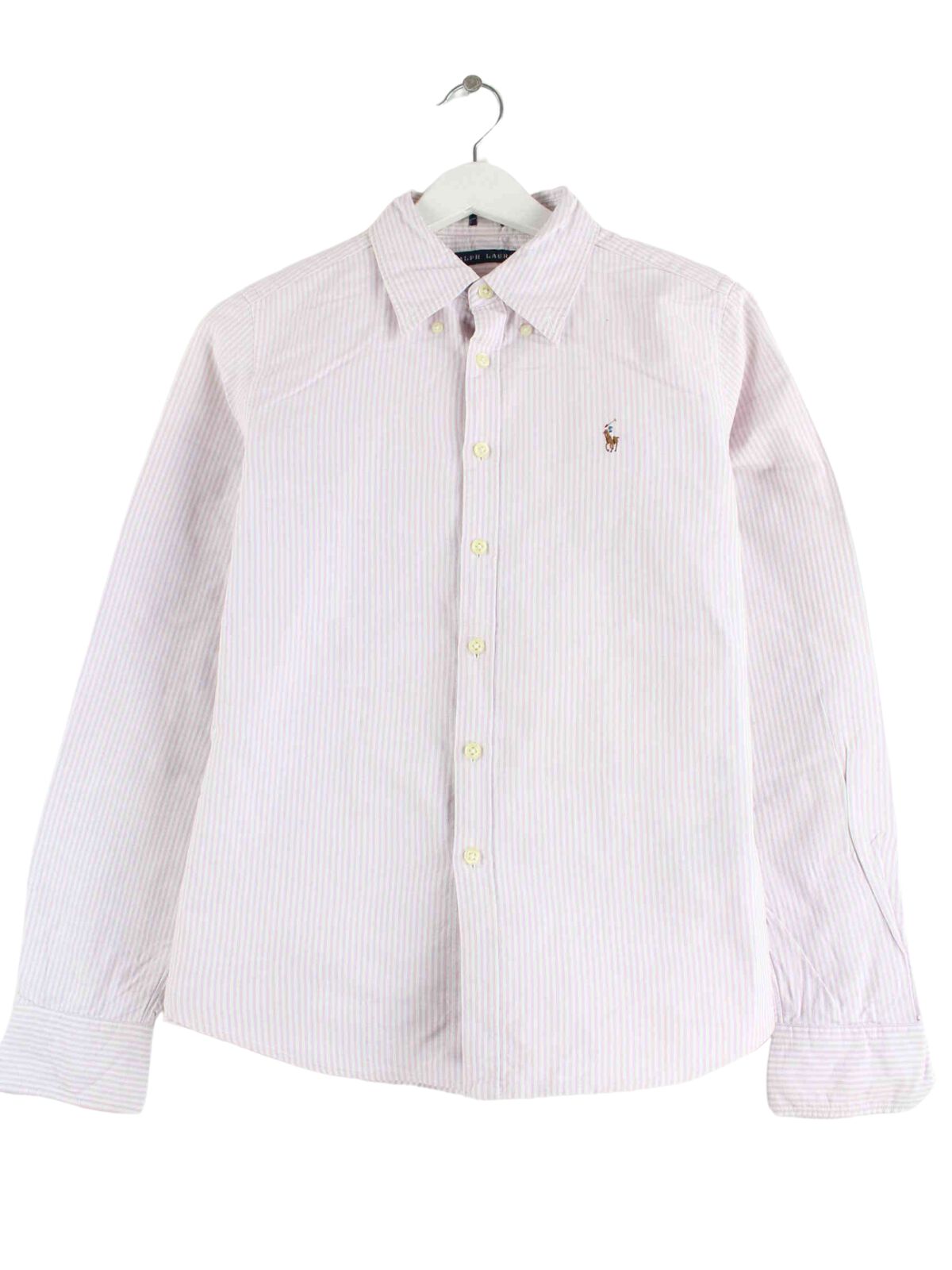 Ralph Lauren Damen Gestreift Hemd Rosa S (front image)