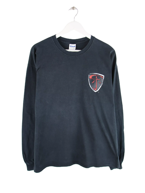 Gildan Red Jacket Firearms Print Sweatshirt Schwarz XL