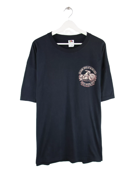 Fruit of the Loom Bike Week 2013 Daytona Beach Florida Print T-Shirt Schwarz 3XL