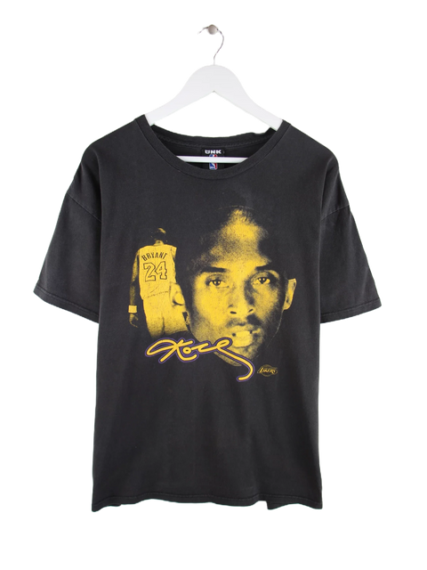 NBA 00s Kobe Bryant Lakers Print T-Shirt Schwarz L