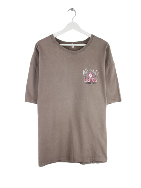 Delta Alabama Print T-Shirt Braun XXL