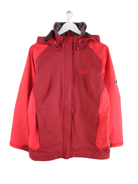 Jack Wolfskin Outdoor Damen Leichte Jacke Rot M