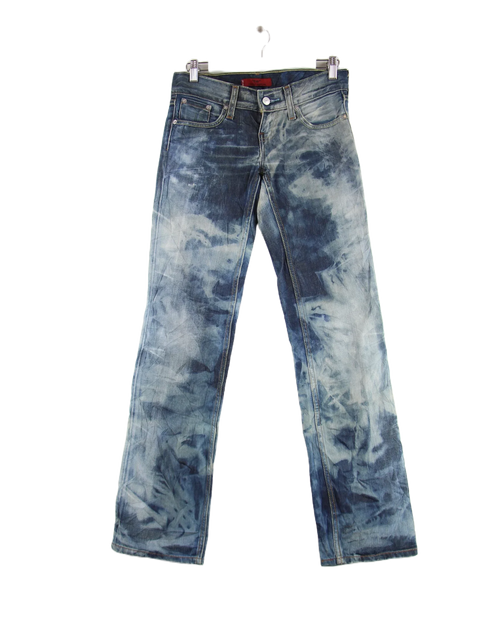 Levi's Eve Tie Dye Damen Jeans Blau W27 L34