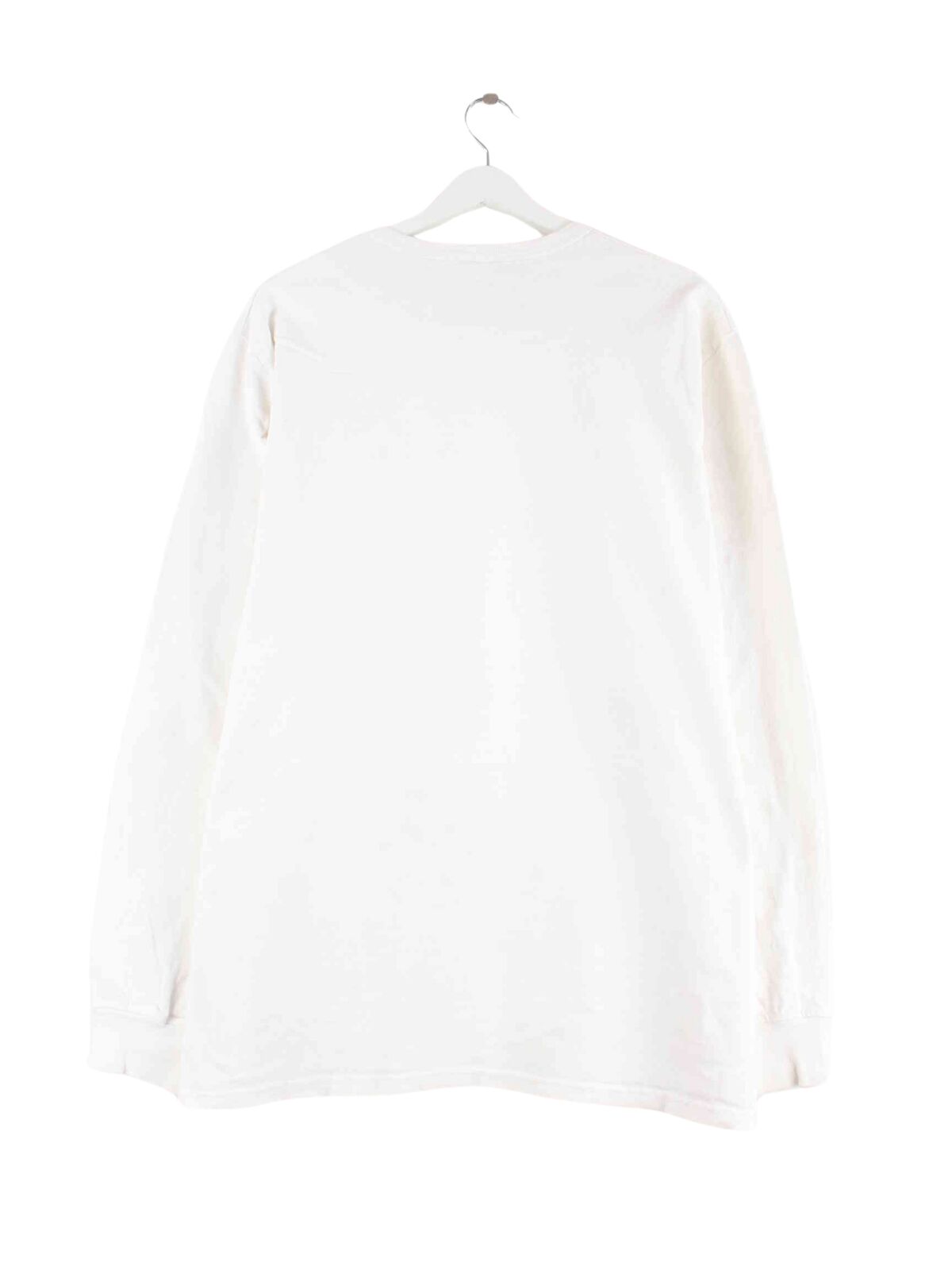 Champion Embroidered Sweatshirt Weiß XL (back image)