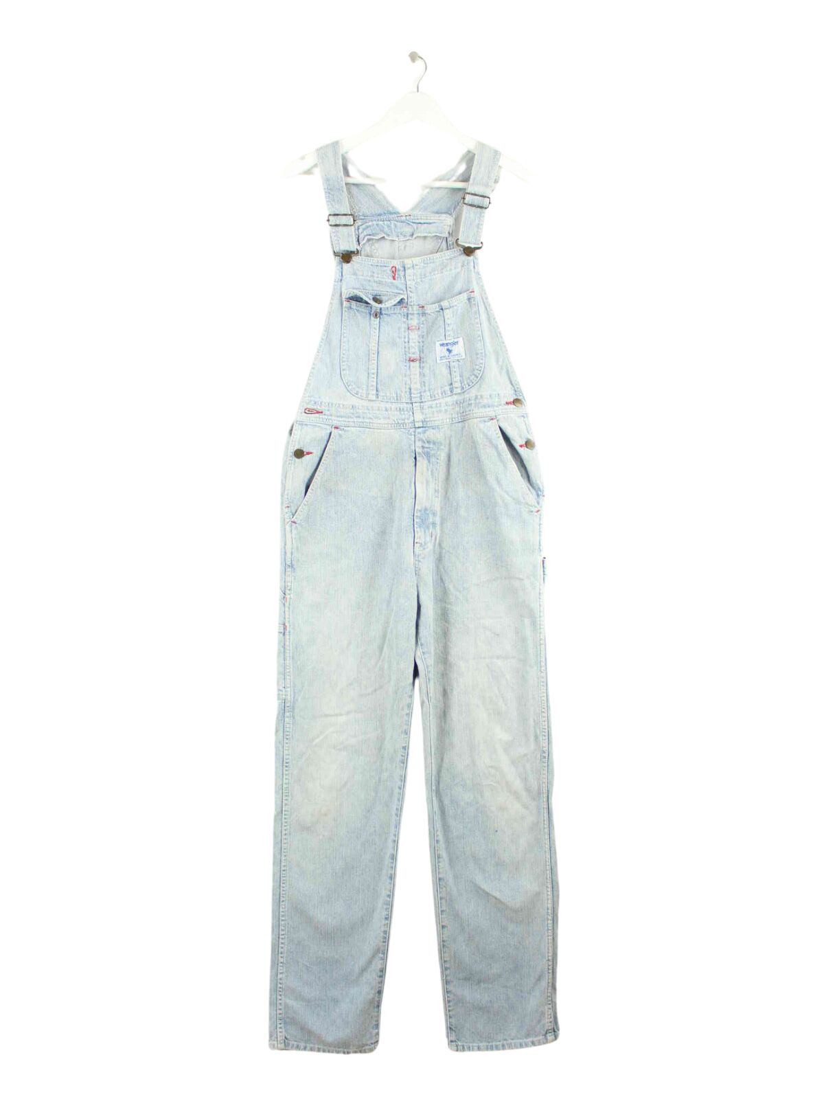 Wrangler 80s Vintage Blue Bell Latz Hose Blau (front image)