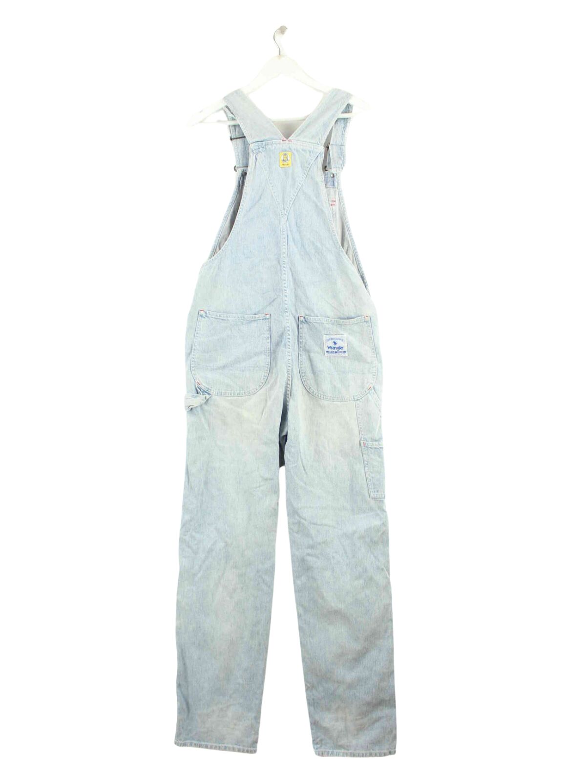 Wrangler 80s Vintage Blue Bell Latz Hose Blau (back image)
