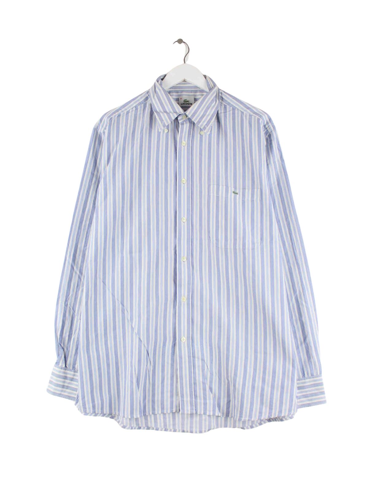 Lacoste Striped Hemd Blau XL (front image)