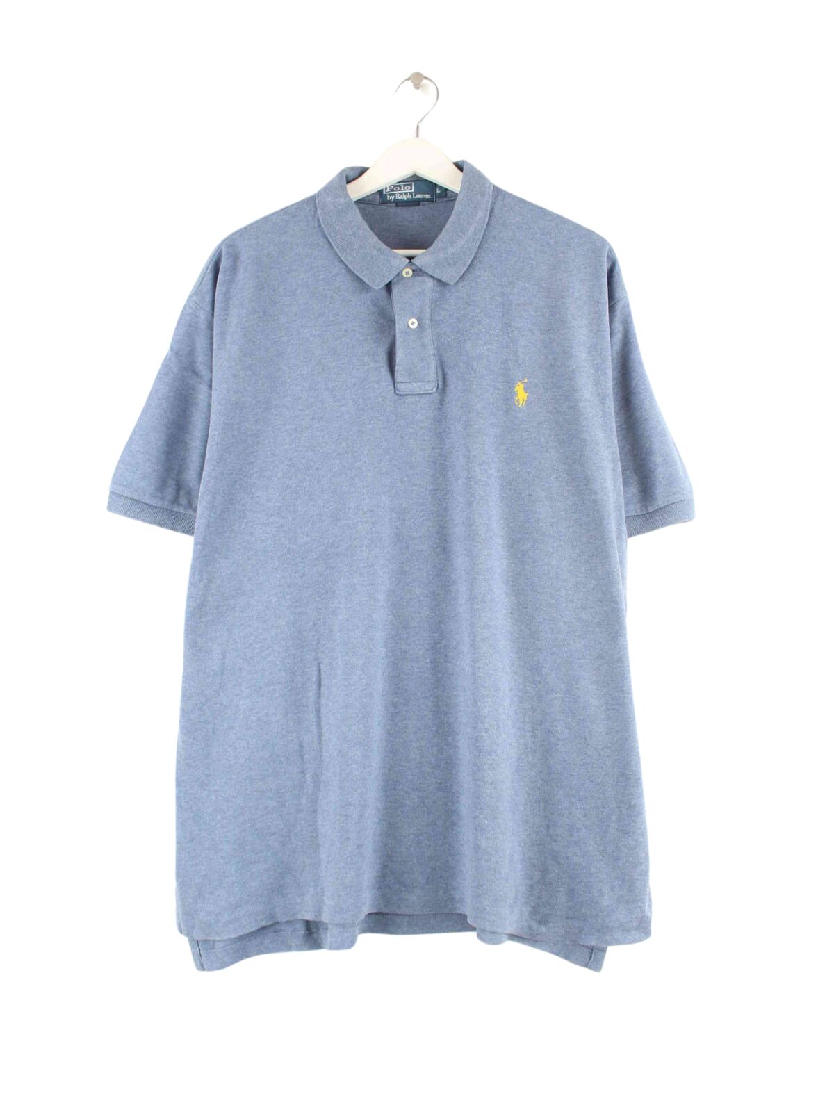 Ralph Lauren y2k Basic Polo Blau L (front image)