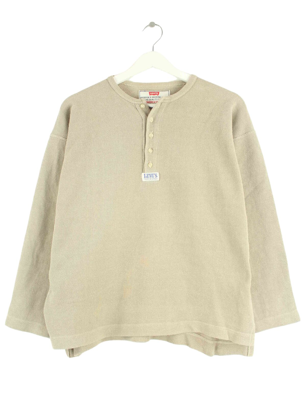 Levi's Damen 90s Vintage Sweater Braun M (front image)