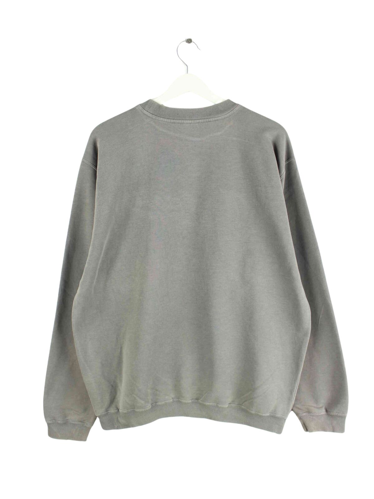 Nike y2k Just Do It Embroidered Faded Sweater Grau M (back image)