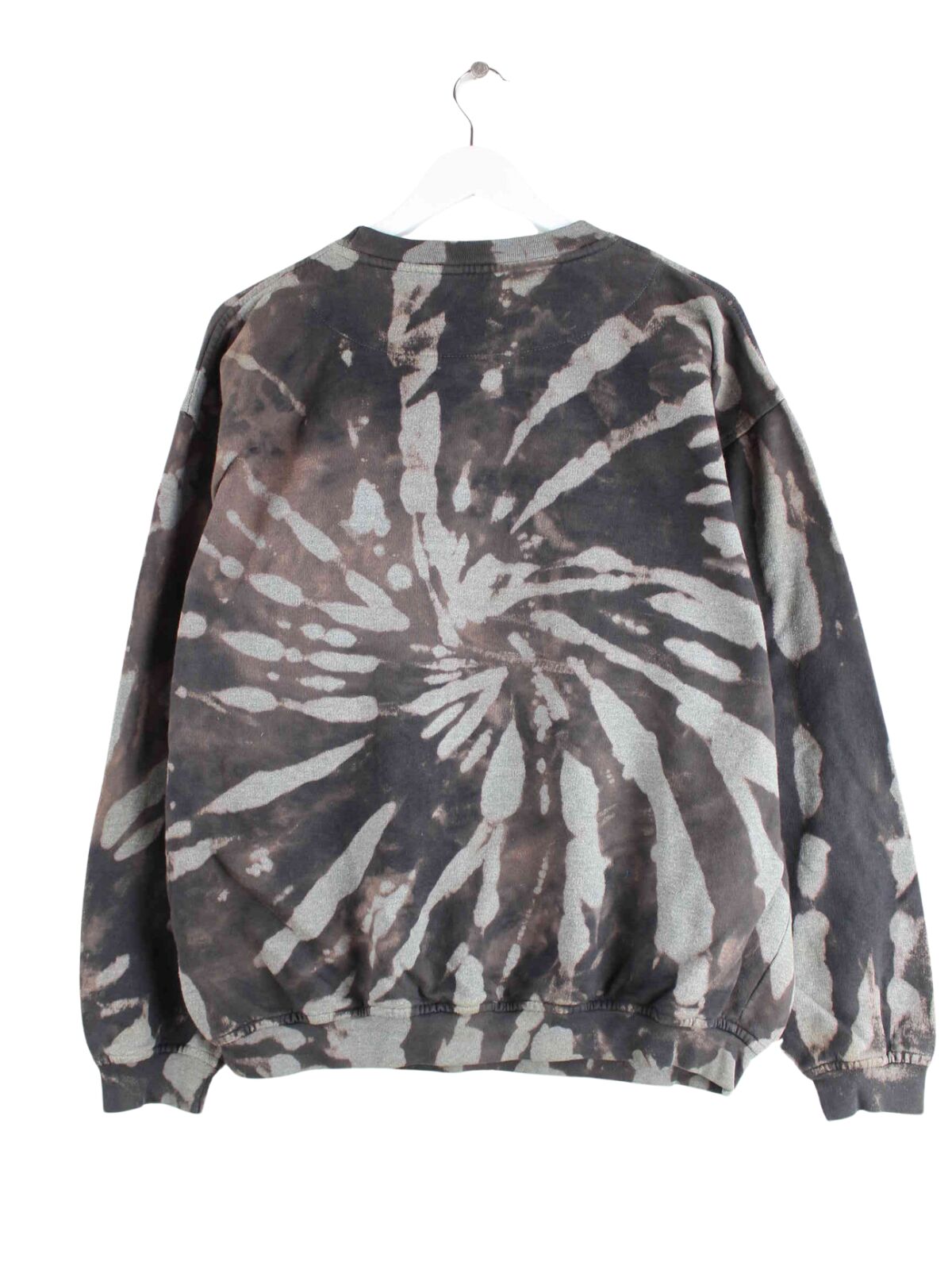 Ralph Lauren y2k Polo Sport Embroidered Tie Dye Sweater Grau S (back image)