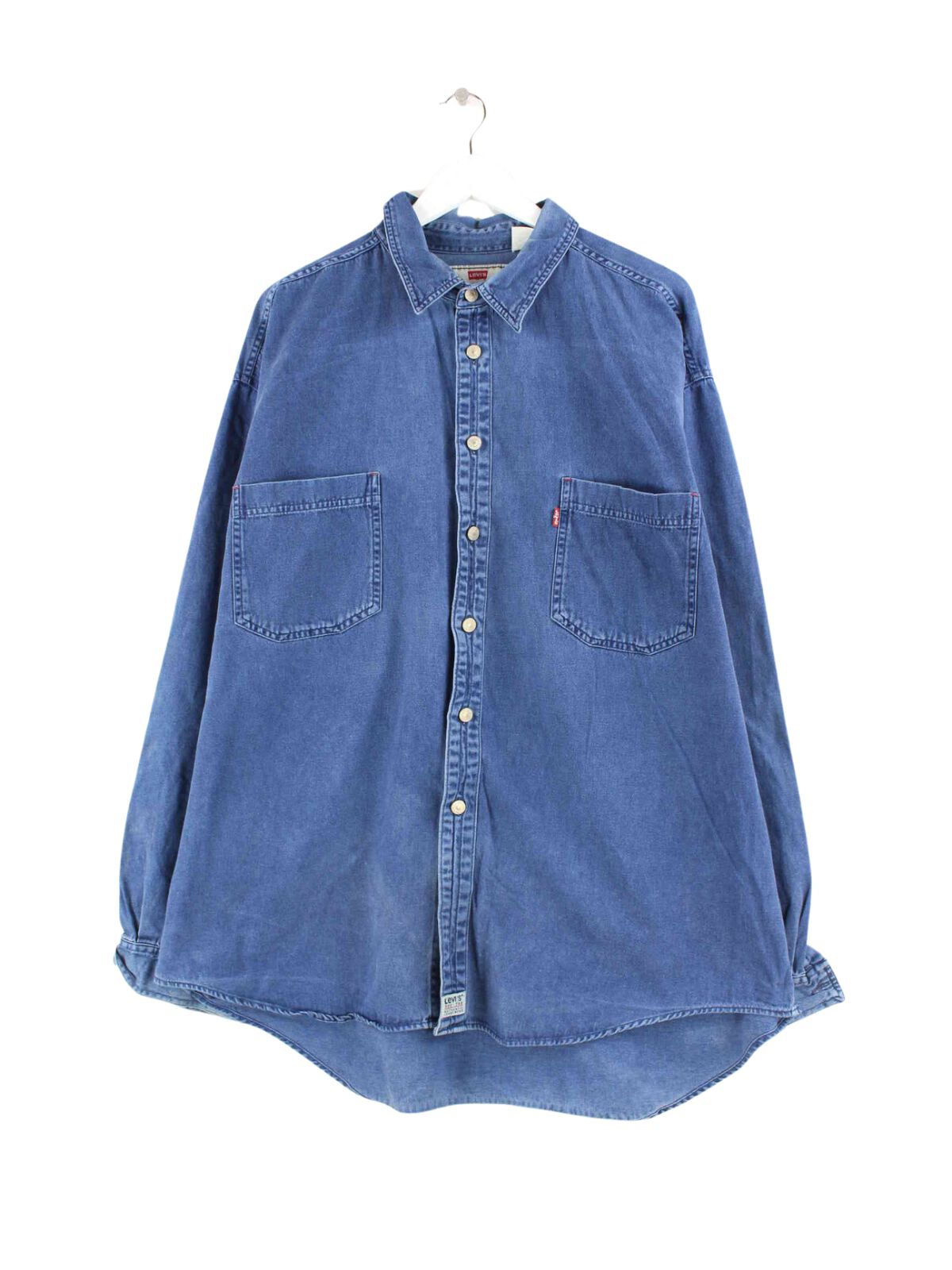 Levi's y2k Denim Hemd Blau XXL (front image)