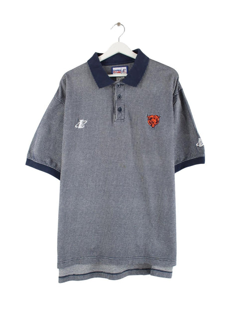Logo Athletic 00s NFL Chicago Bears Polo Blau XL