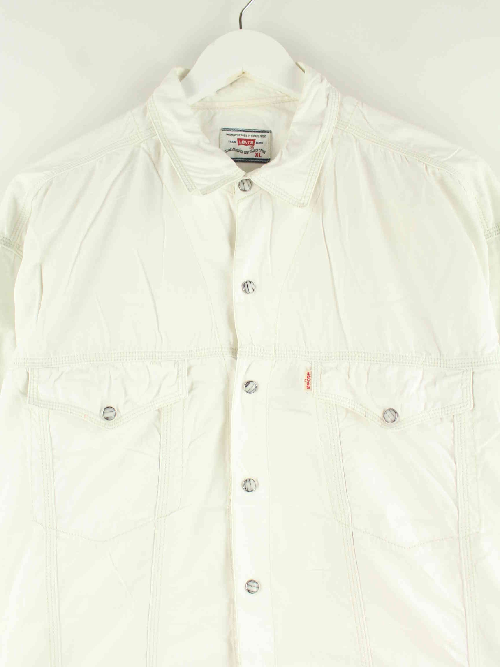 Levi's 90s Vintage Hemd Weiß XL (detail image 1)