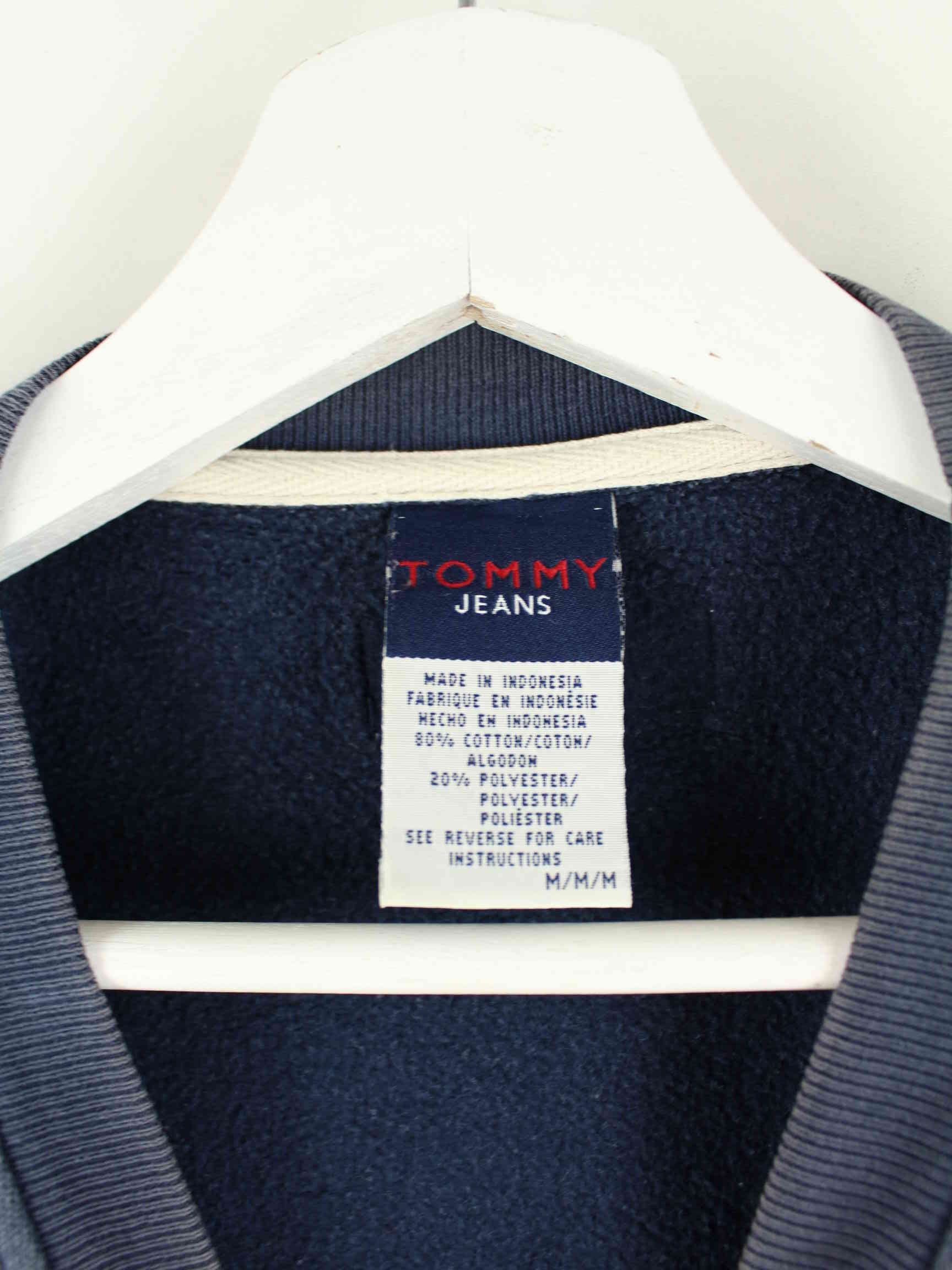 Tommy Hilfiger y2k Embroidered Sweater Blau M (detail image 2)
