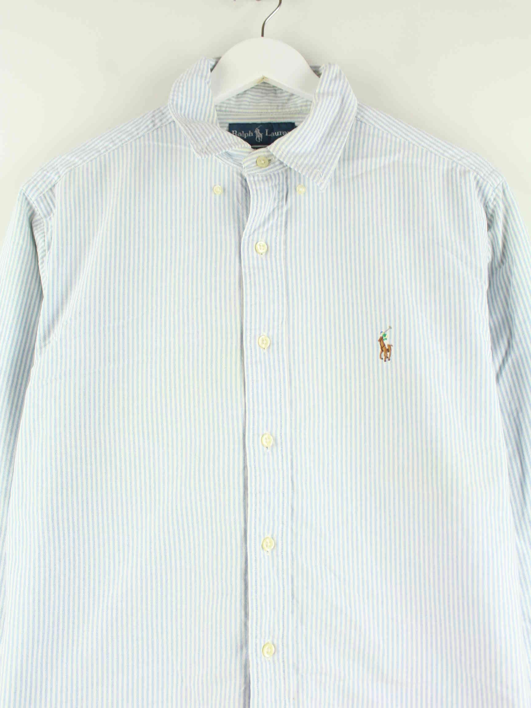 Ralph Lauren 90s Vintage Classic Fit Hemd Blau L (detail image 1)