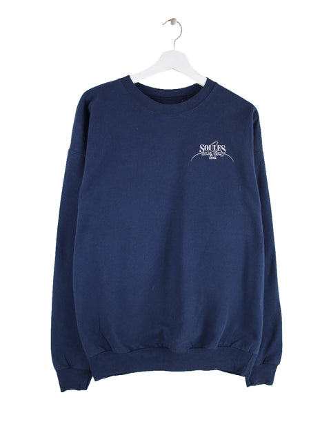 Hanes Iowa Soules Sweater Blau L