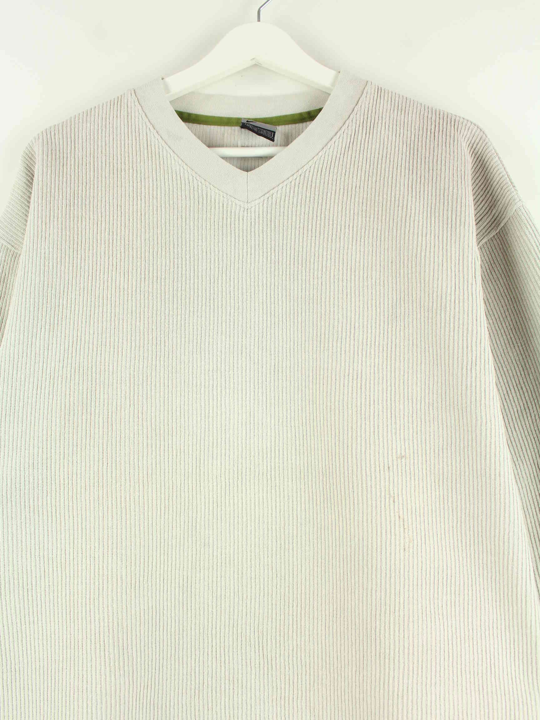 Nike y2k Athle71c V-Neck Sweater Grau L (detail image 1)