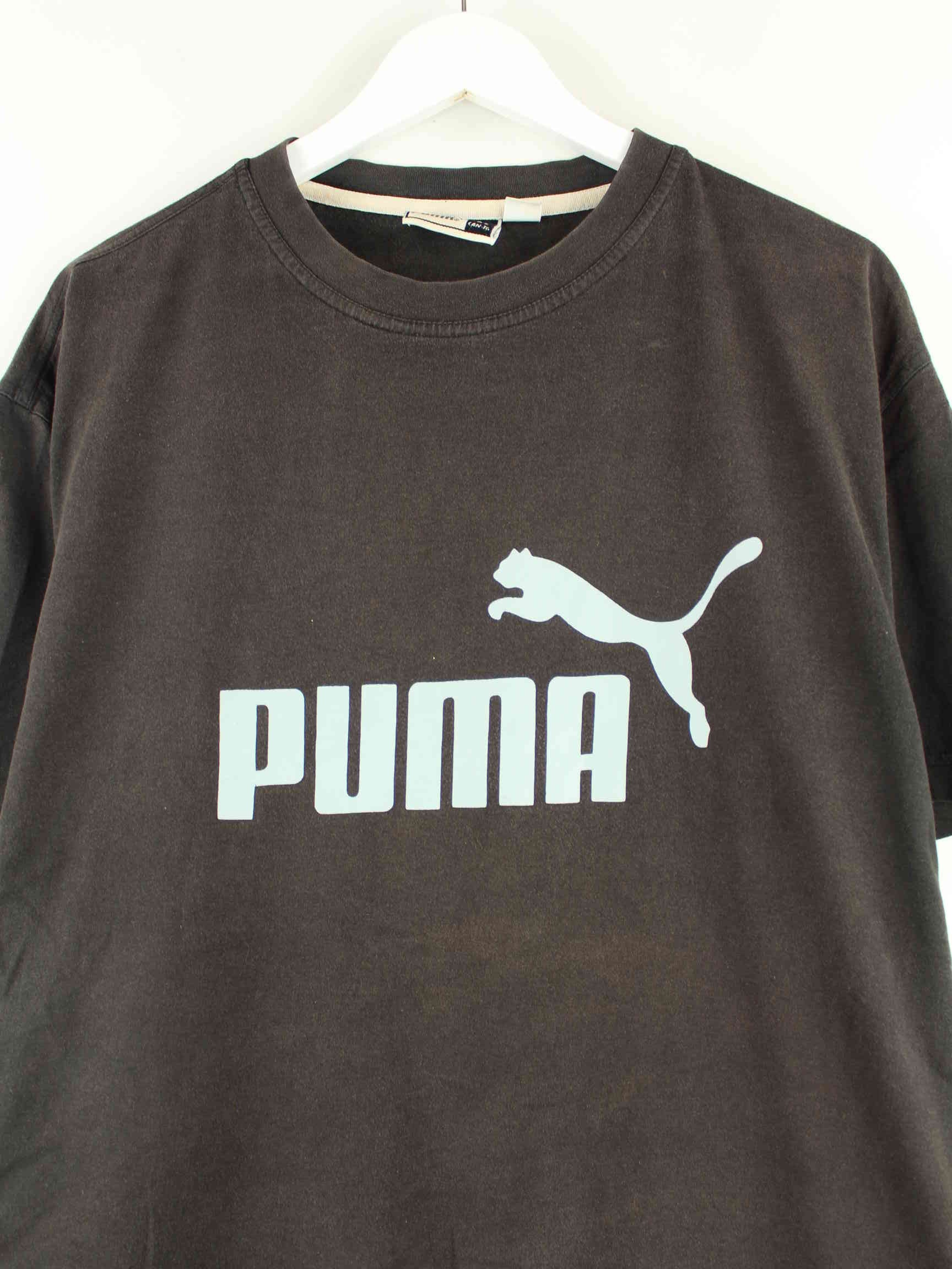 Puma y2k Print T-Shirt Braun XL (detail image 1)