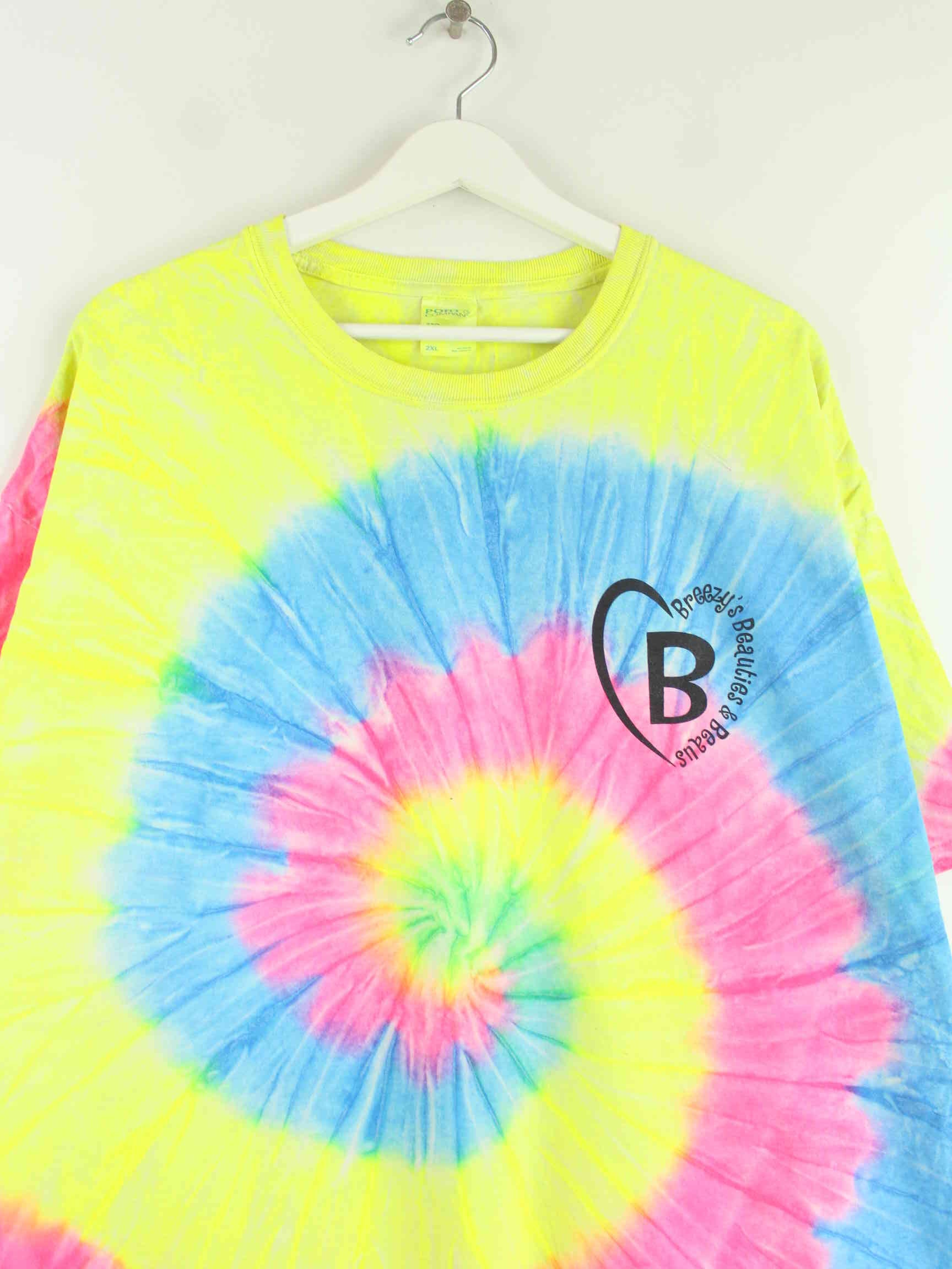 Port & Company Damen Print Tie Dye T-Shirt Mehrfarbig XXL (detail image 1)