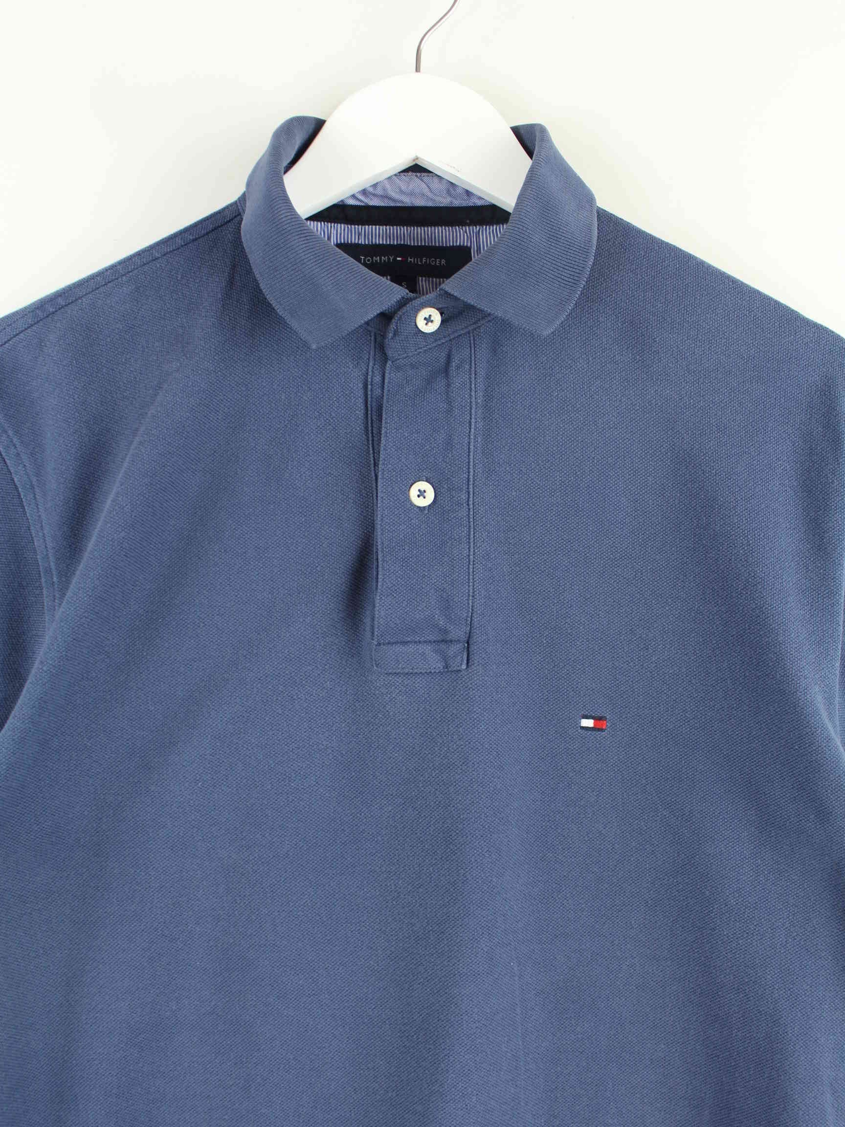Tommy Hilfiger y2k Basic Polo Blau S (detail image 1)