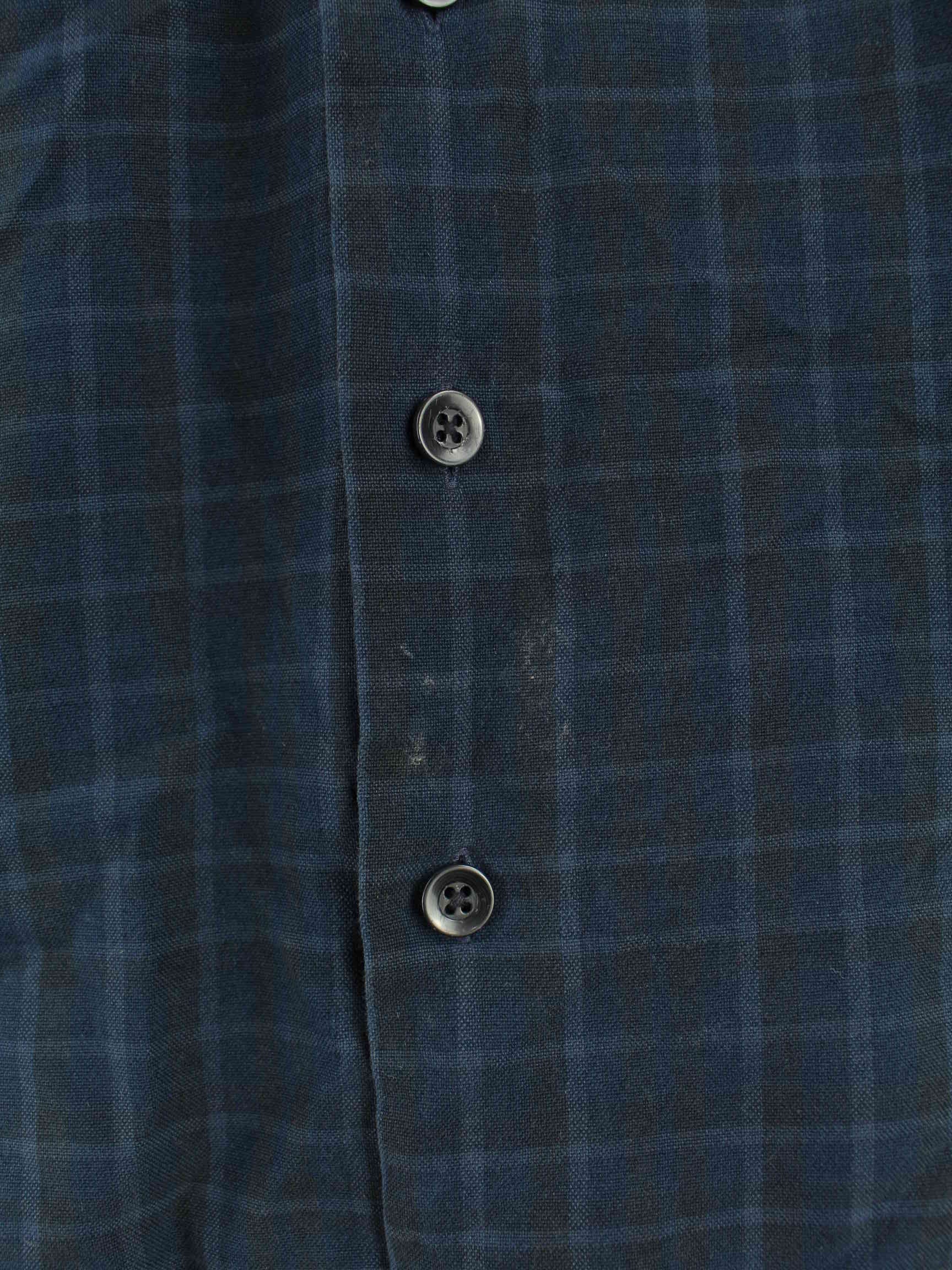 Ralph Lauren 90s Vintage Ski Camp Flanell Hemd Blau L (detail image 3)