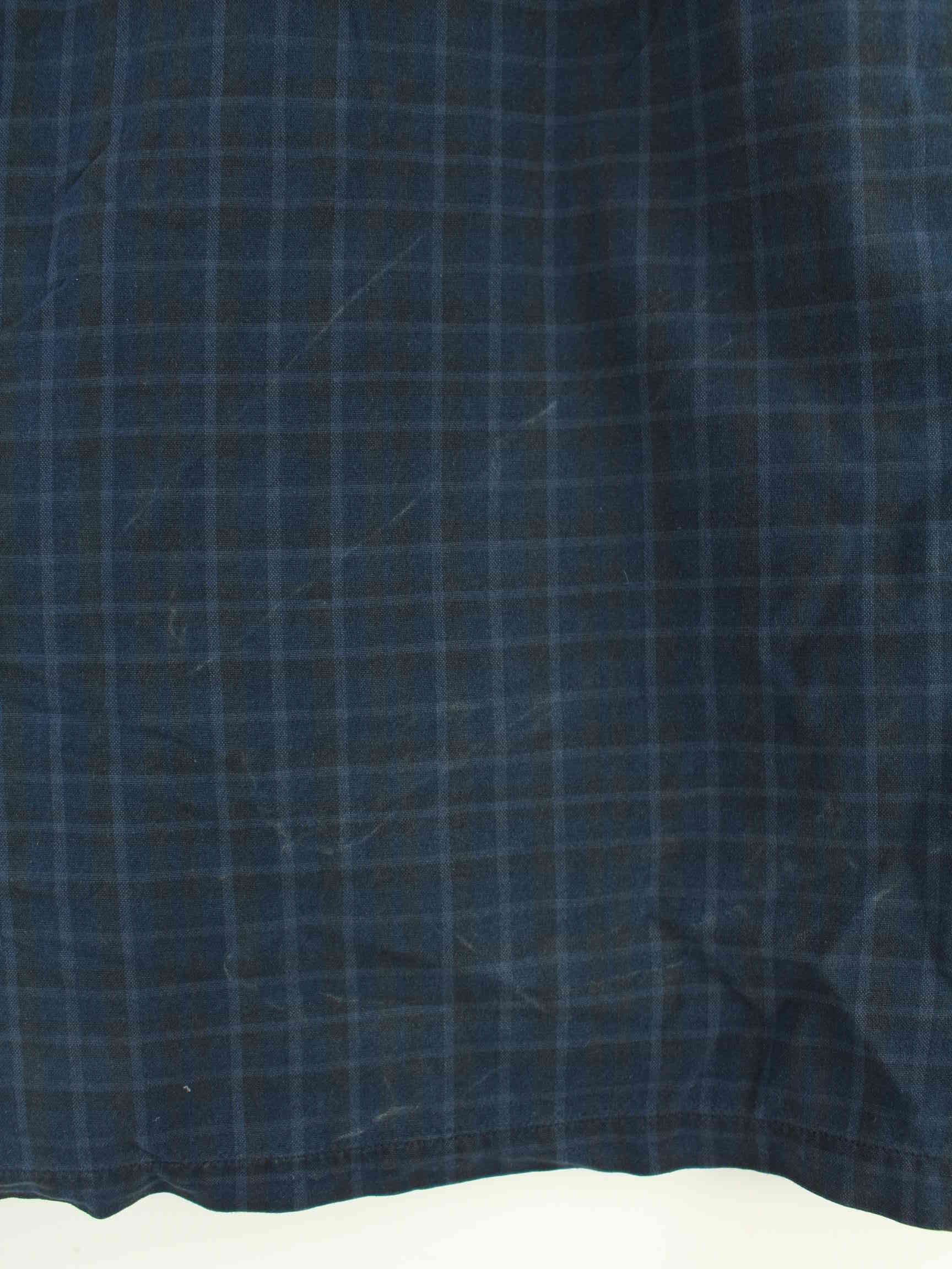 Ralph Lauren 90s Vintage Ski Camp Flanell Hemd Blau L (detail image 5)