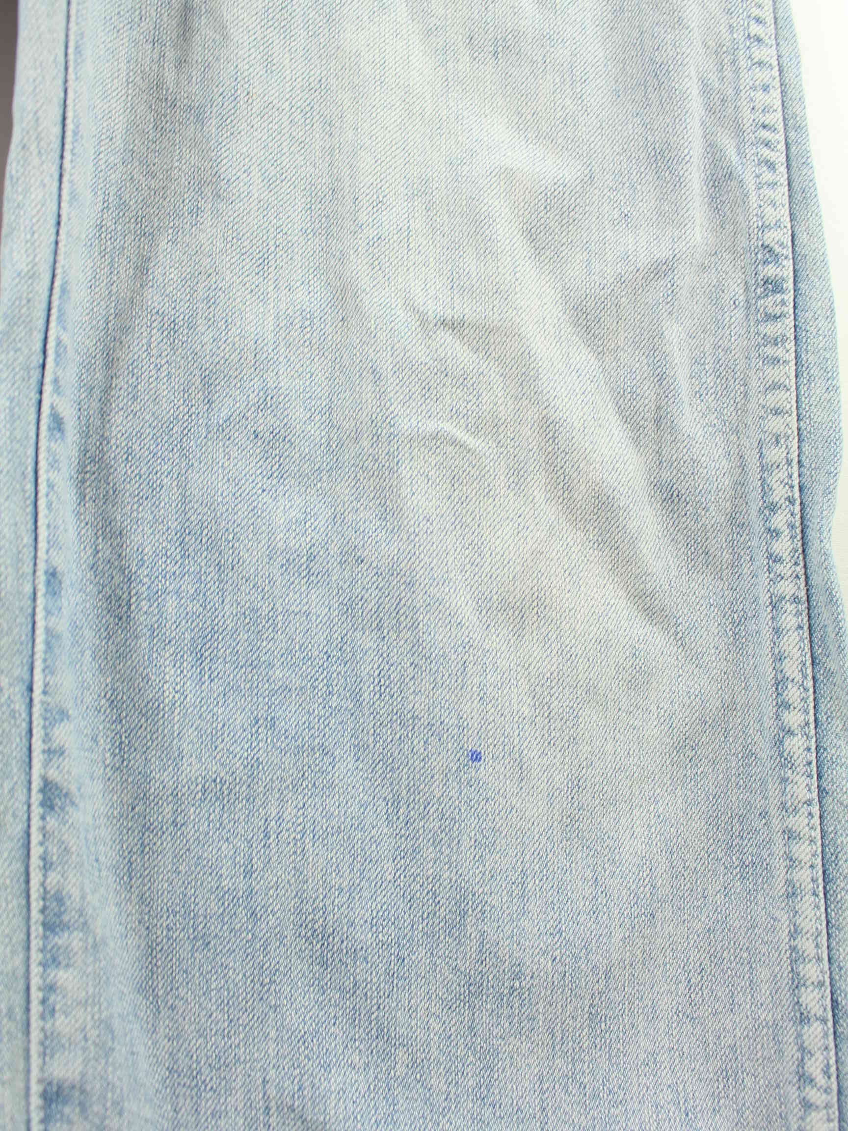 Wrangler 80s Vintage Blue Bell Latz Hose Blau (detail image 3)
