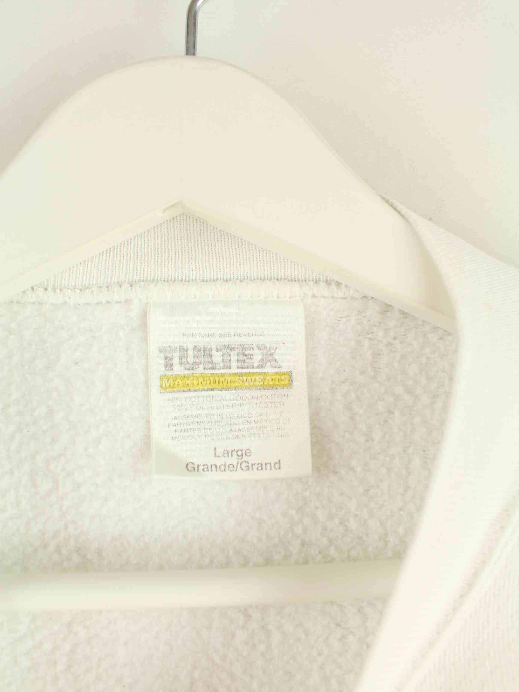 Tultex 90s Vintage San Francisco Embroidered Sweater Grau S (detail image 2)