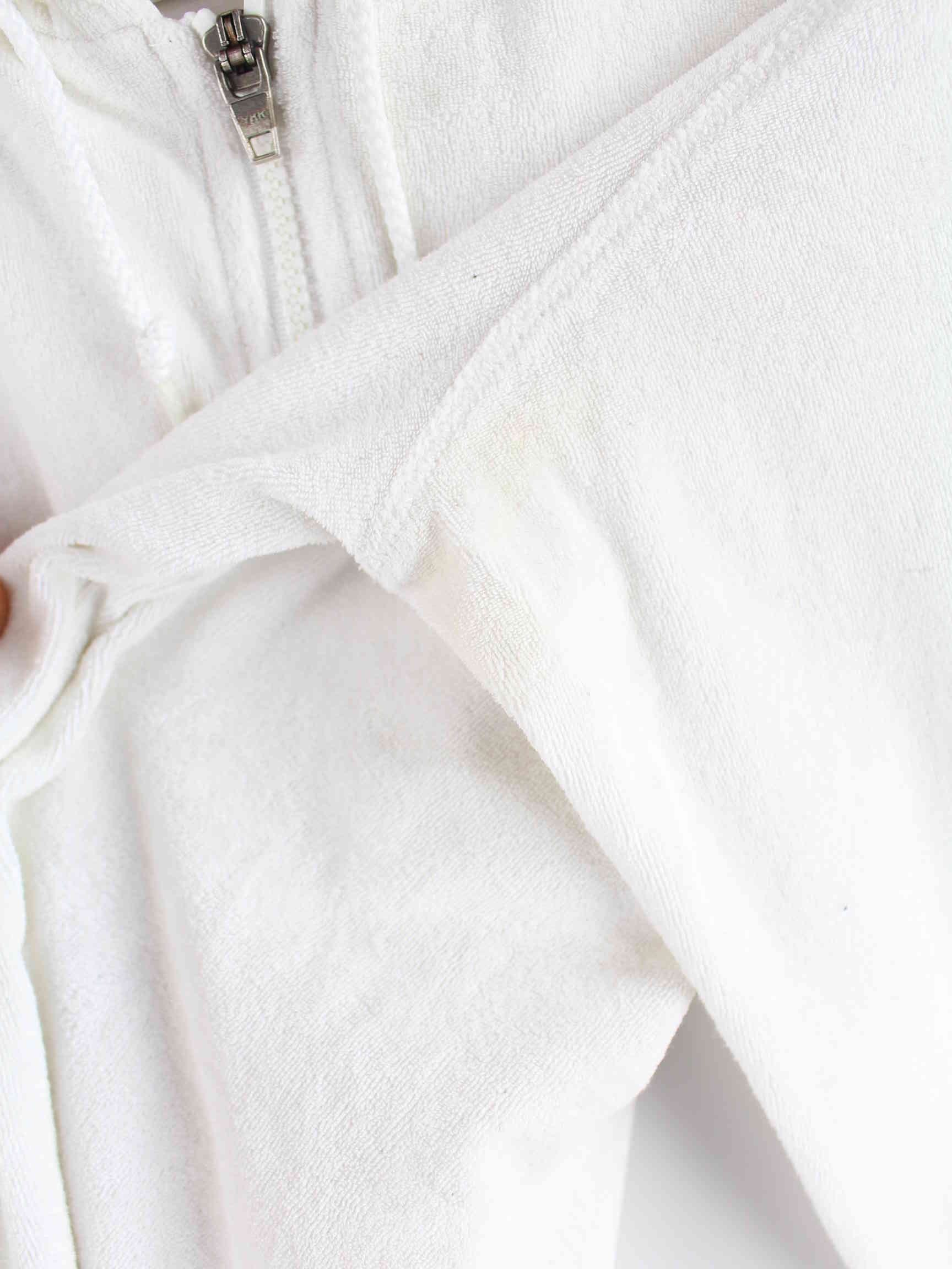 Nike 80s Vintage Embroidered Hoodie Weiß S (detail image 2)