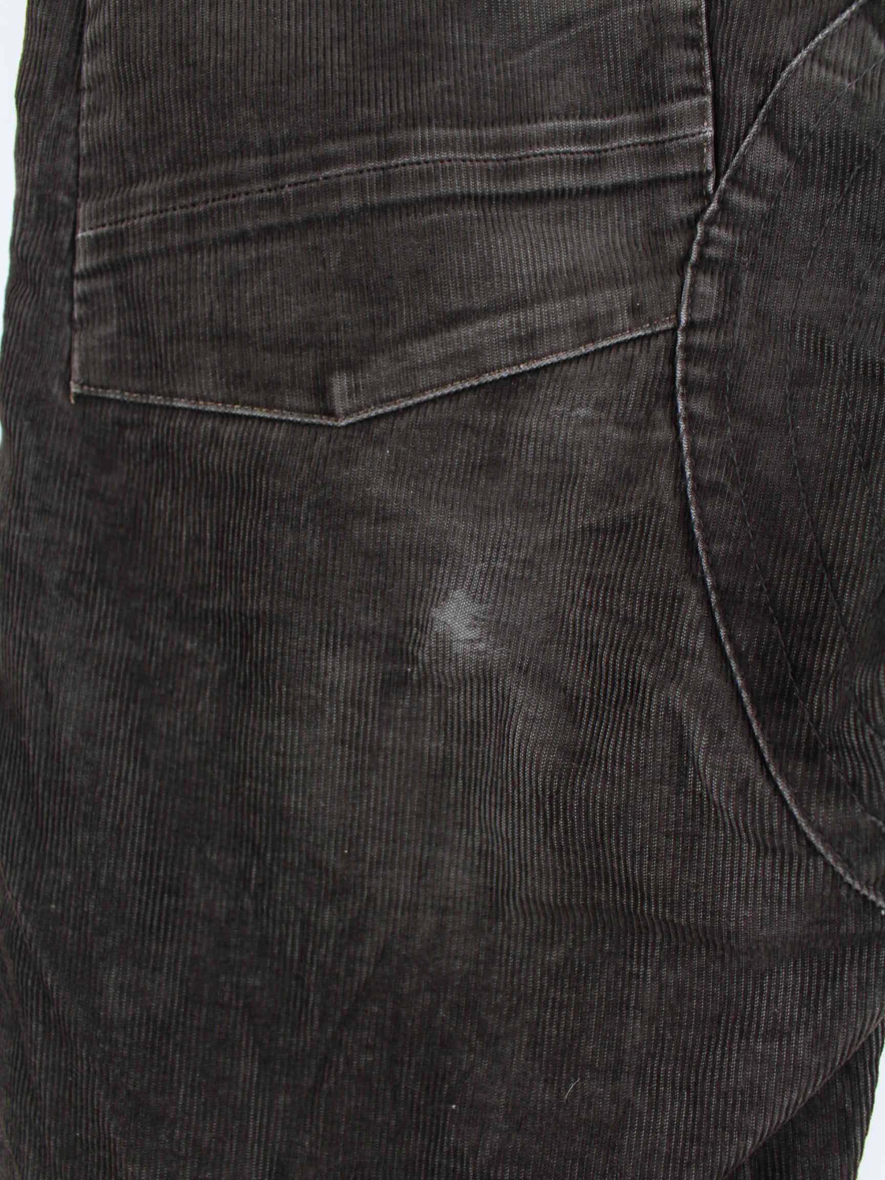 G-Star Cord Embroidered Workwear Hose Braun (detail image 2)