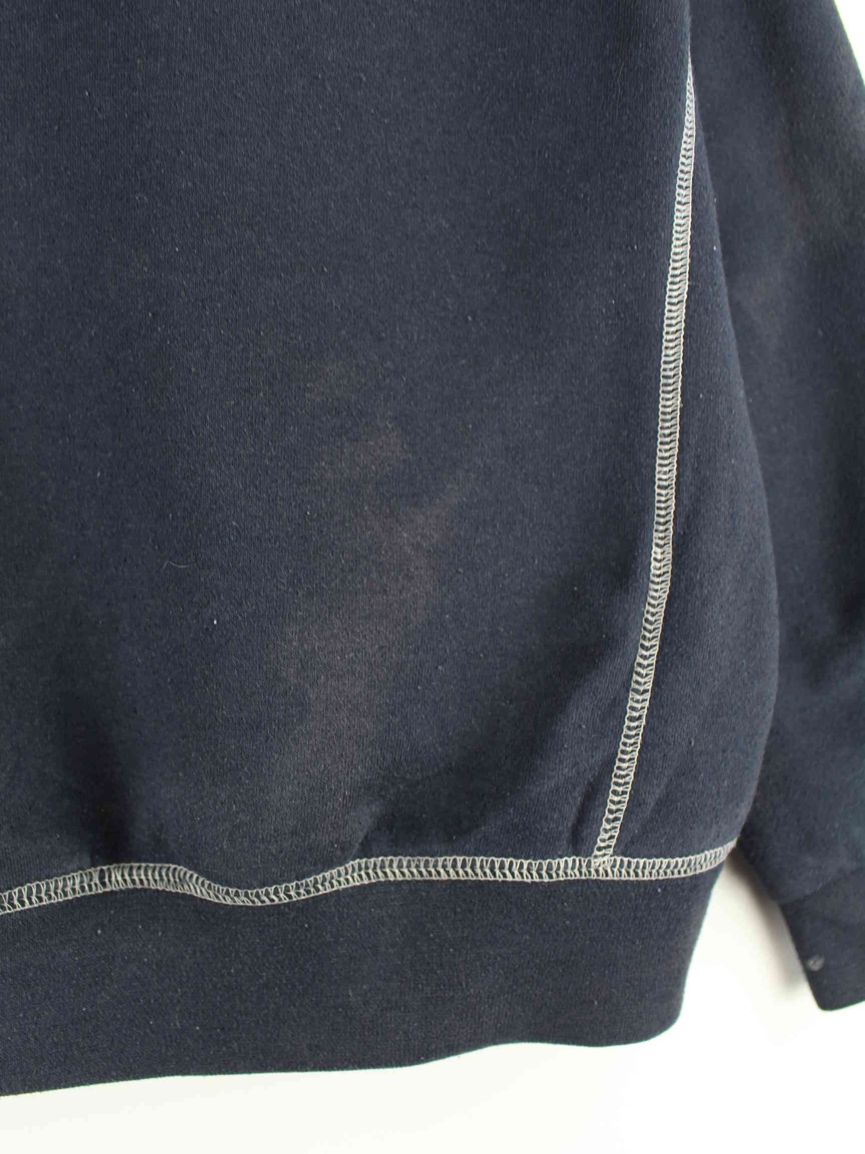 Reebok y2k Embroidered Logo Sweater Blau S (detail image 3)