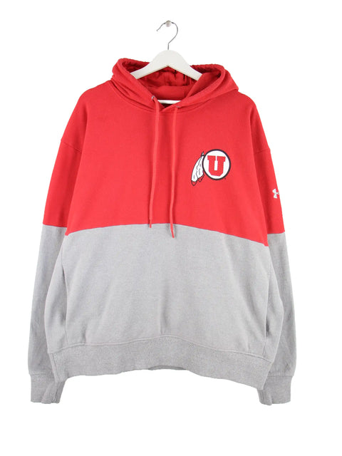 Under Armour Utah Utes Print Hoodie Rot XXL