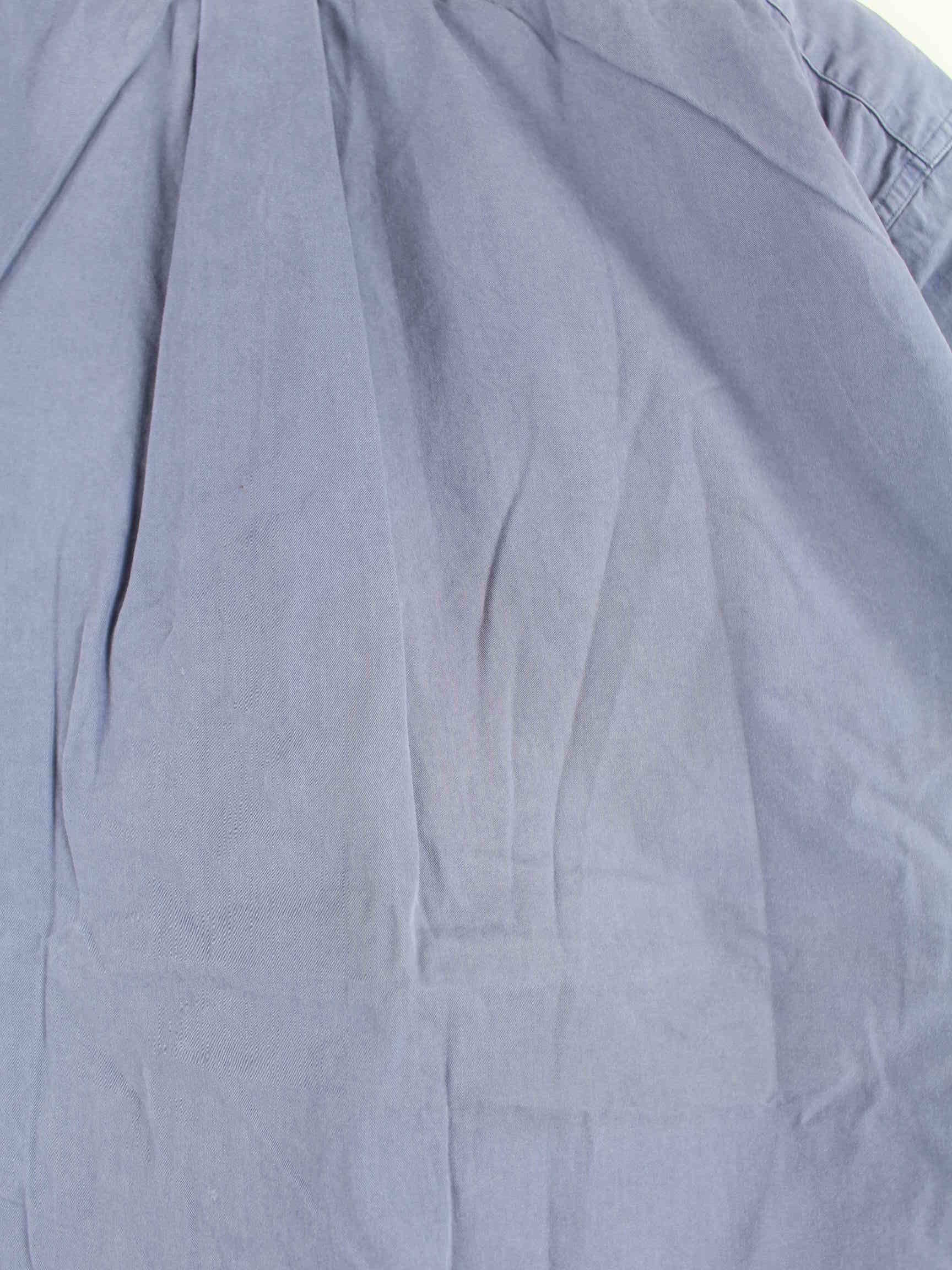Ralph Lauren 90s Vintage Short Sleeve Hemd Blau L (detail image 6)