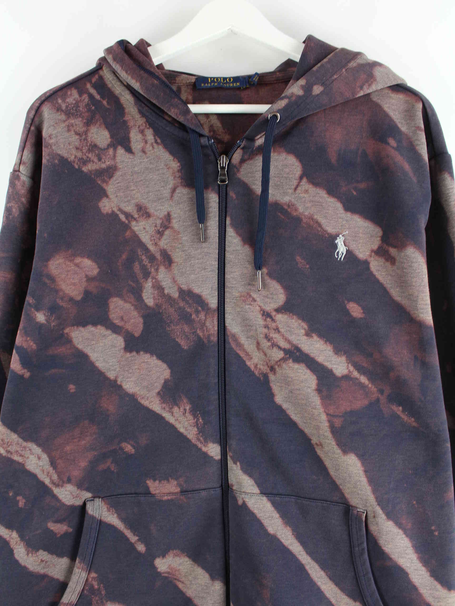 Ralph Lauren Tie Dye Zip Hoodie Mehrfarbig XL (detail image 1)