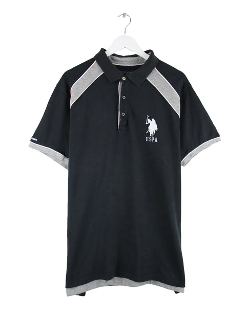 U.S. Polo ASSN. 00s Big Logo Polo Schwarz XL