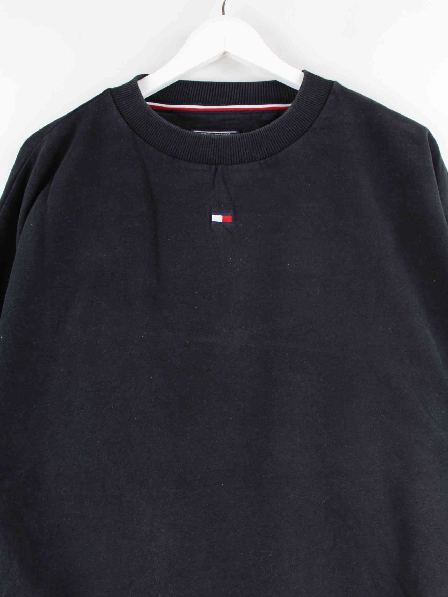 Tommy Hilfiger Embroidered Sweater Schwarz XL (detail image 1)