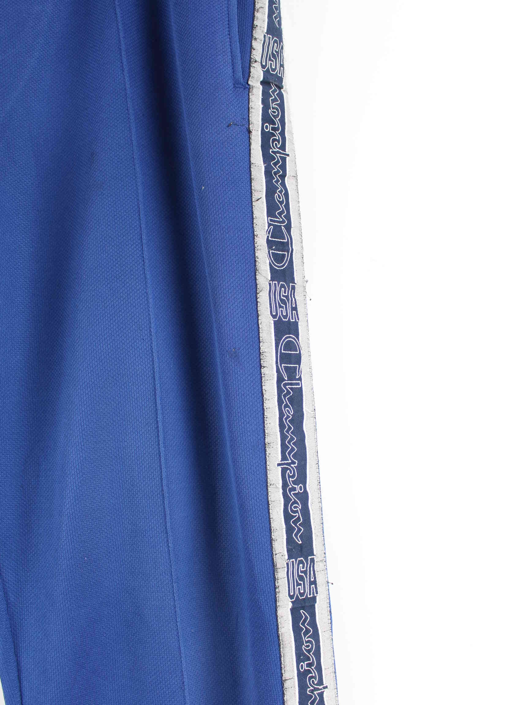 Champion 90s Vintage Tape Track Pants Blau XL (detail image 1)