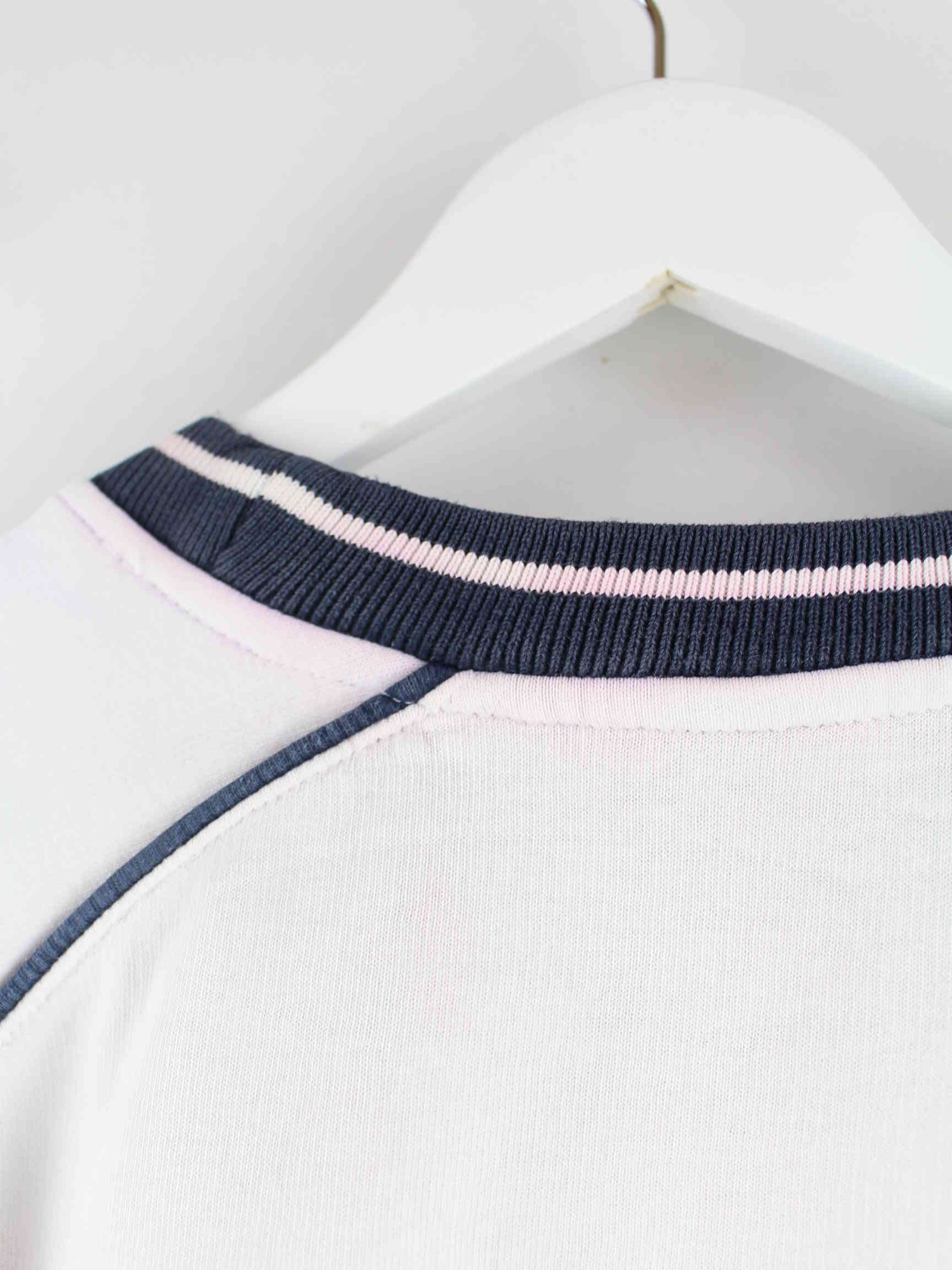 Nike y2k Big Logo Embroidered Sweater Weiß L (detail image 6)