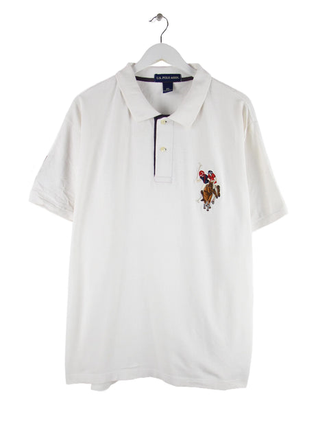 U.S. Polo ASSN. Big Logo Polo Weiß XL