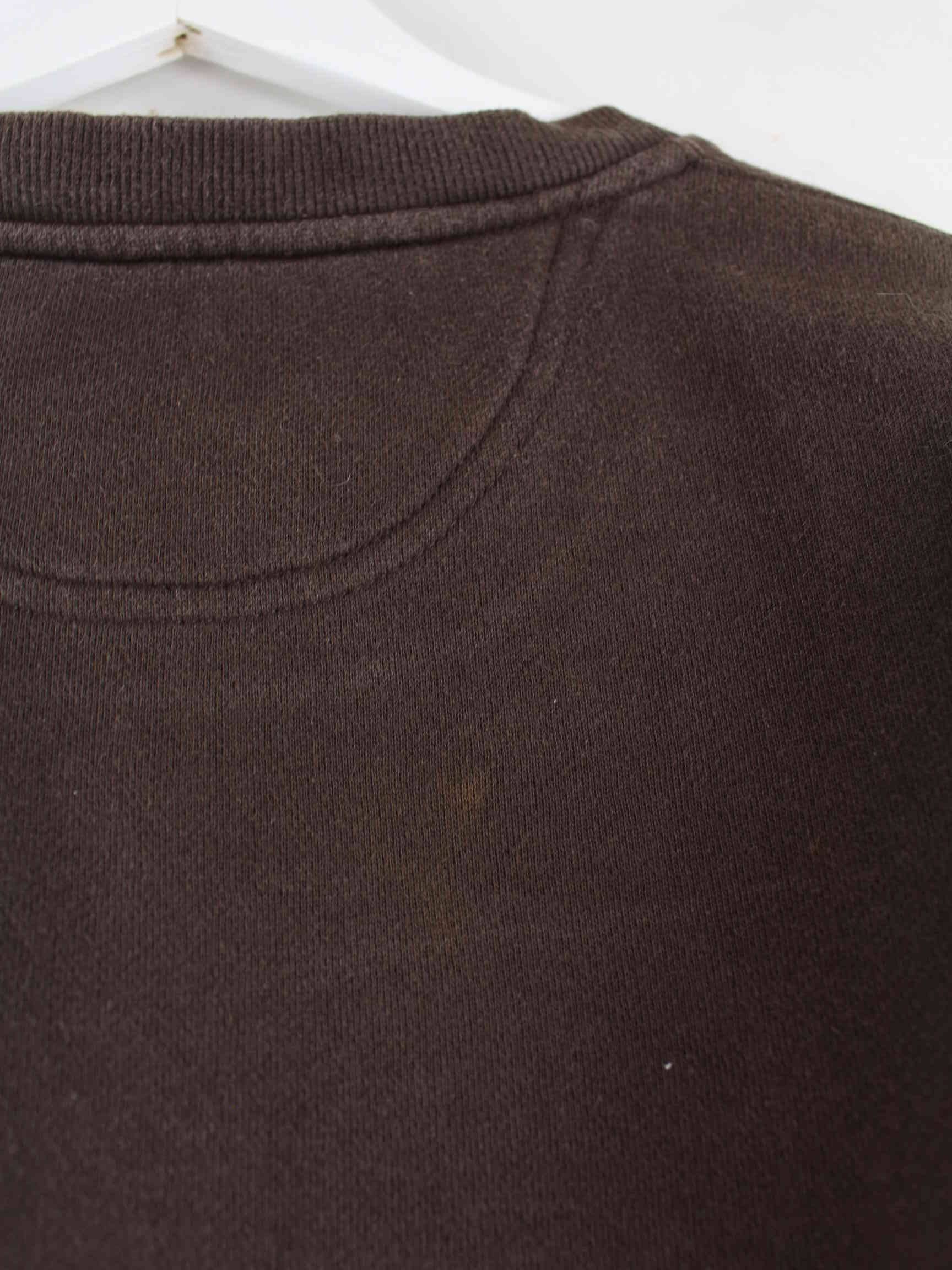 Sergio Tacchini 00s Embroidered Sweater Braun L (detail image 7)