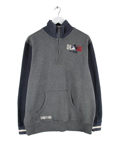 Disney Heavy Half Zip Sweater Grau L