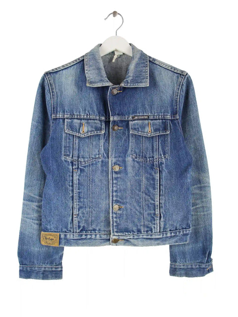 Lee Cooper Damen 90s Vintage Jeans Jacke Blau XS
