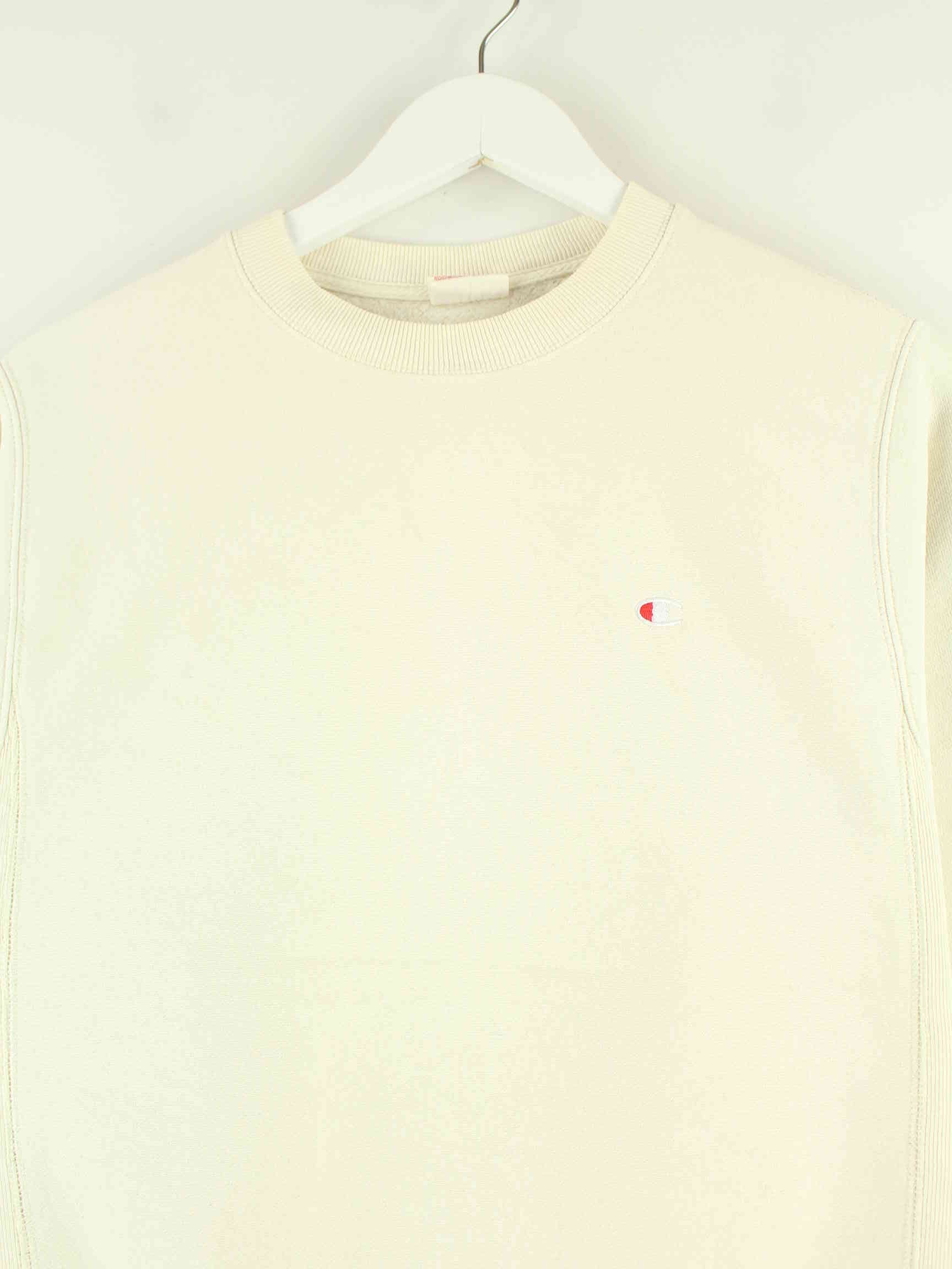 Champion 00s Reverse Weave Sweater Beige XS (detail image 1)