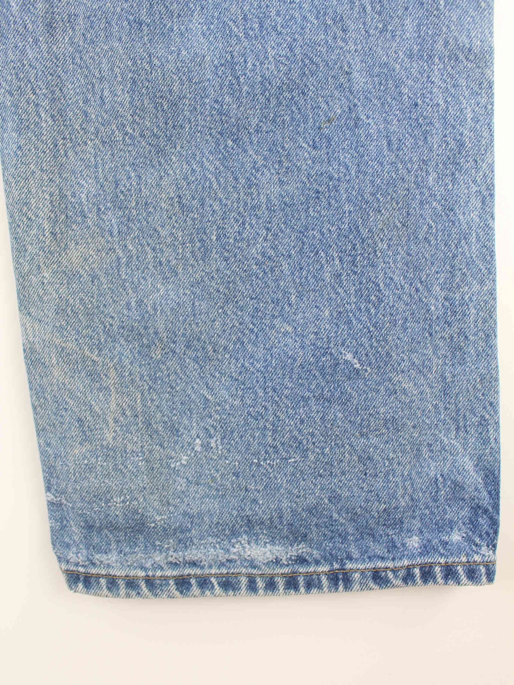 Carhartt y2k Carpenter Jeans Blau W34 L32 (detail image 9)