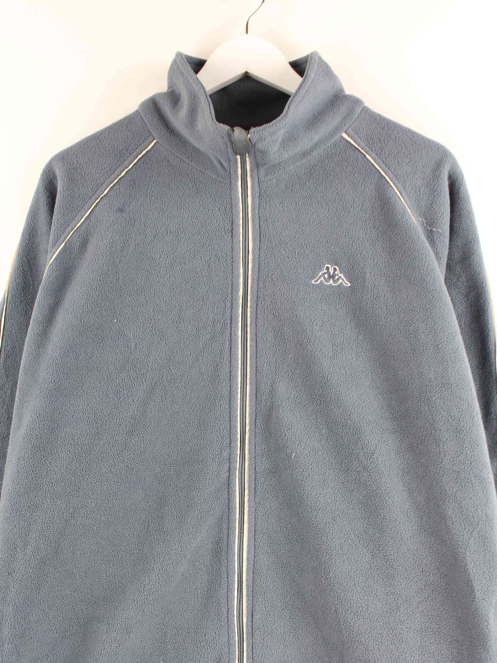 Adidas y2k Fleece Sweatjacke Blau XL (detail image 1)