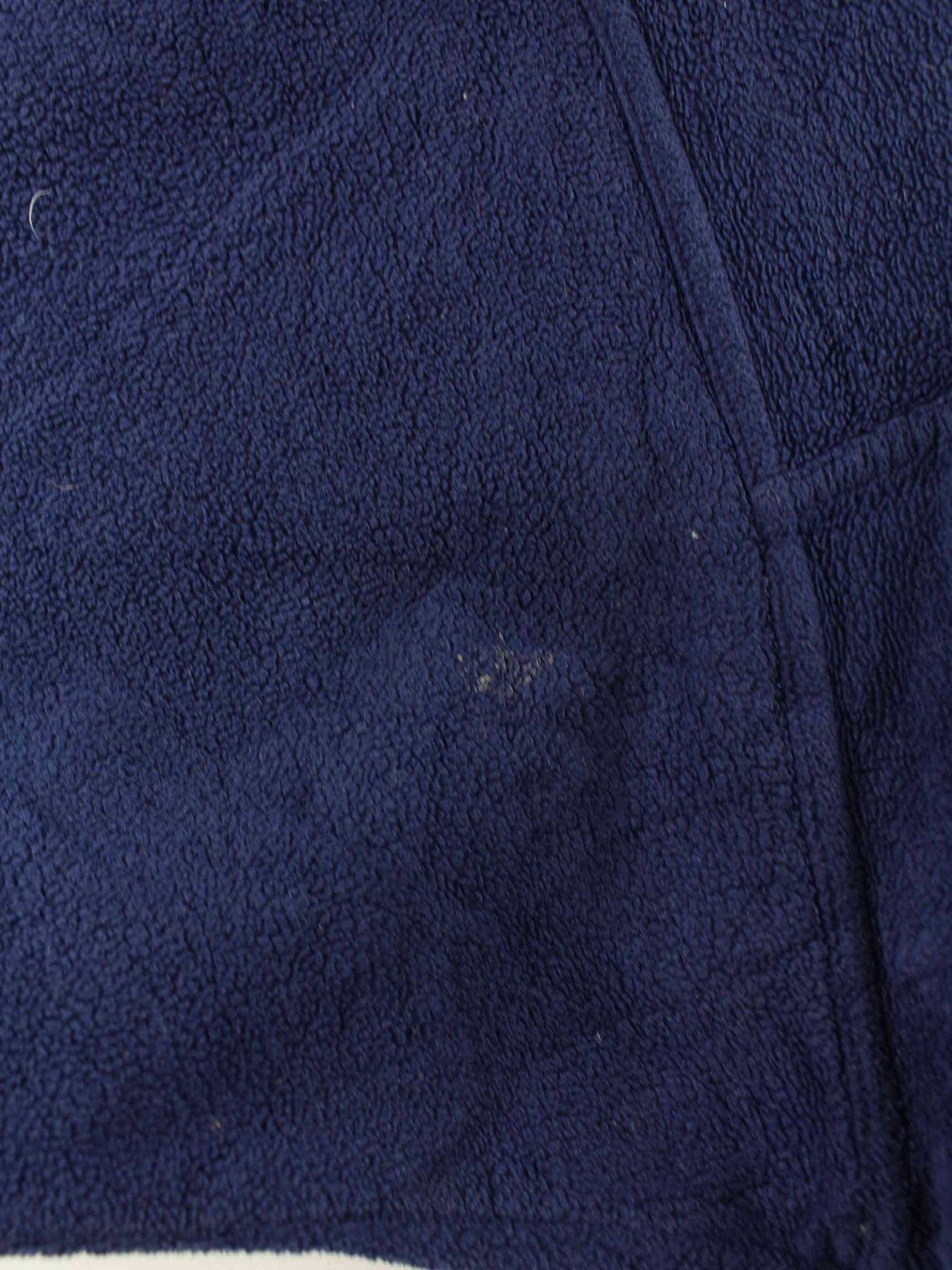 Adidas 90s Vintage Fleece Half Zip Sweater Blau 3XL (detail image 2)
